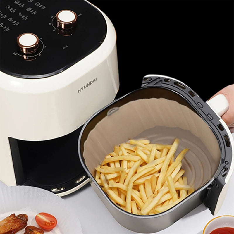 Protetor anti-aderente para air fryer reutilizável