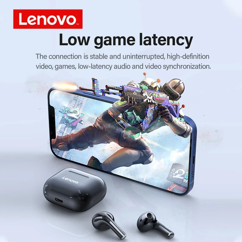 Lenovo lp40 tws fones de ouvido sem fio bluetooth